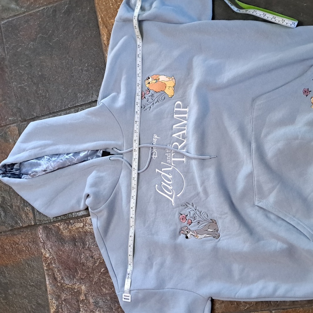 Disney Blue Lady and the Tramp Women's Hoodie - Picture 14 of 16